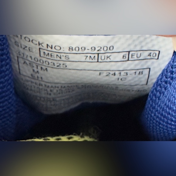 Thorogood Men’s Day One Safety AST Mid 809-9200 Blue/Black Size US 7/EU 40 NIB - Picture 12 of 14